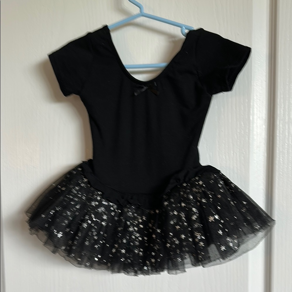 Black Starry Kids Costume Dress